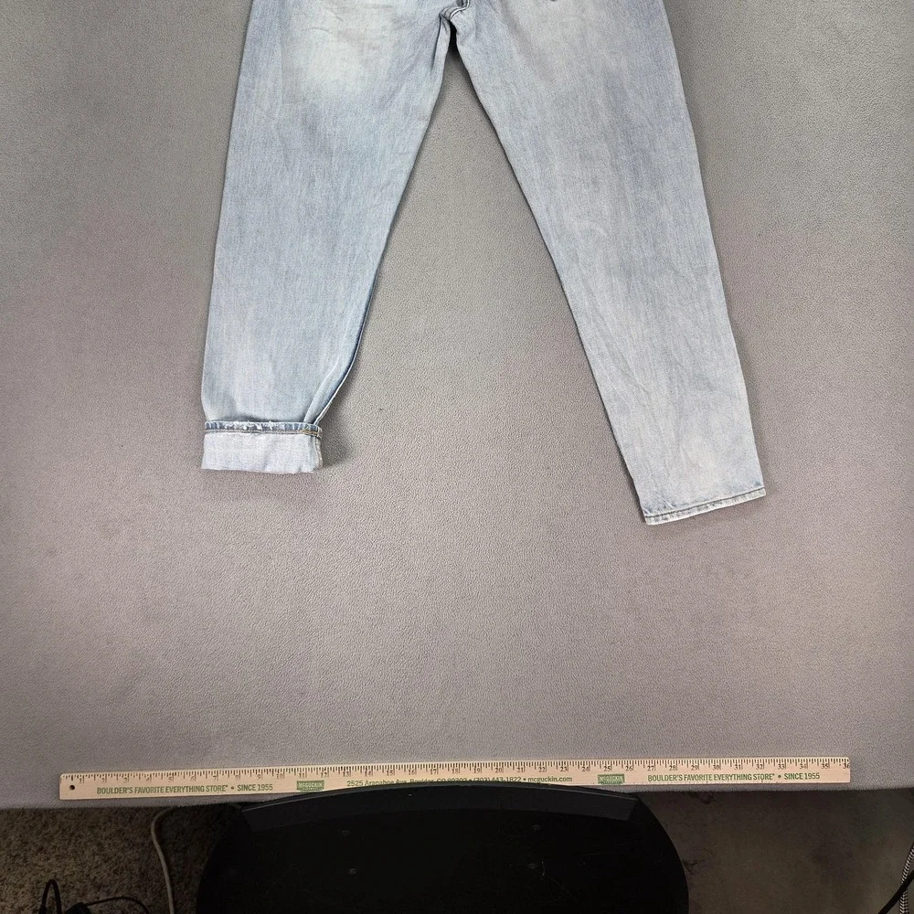 Japanese‎ Selvedge Jeans Womens Baggy Hip Hop Loose Tapered Fits 26x25